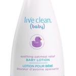 Live clean lotion