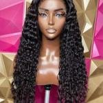 5*5 DD deep wig virgin hair wig 28 inches