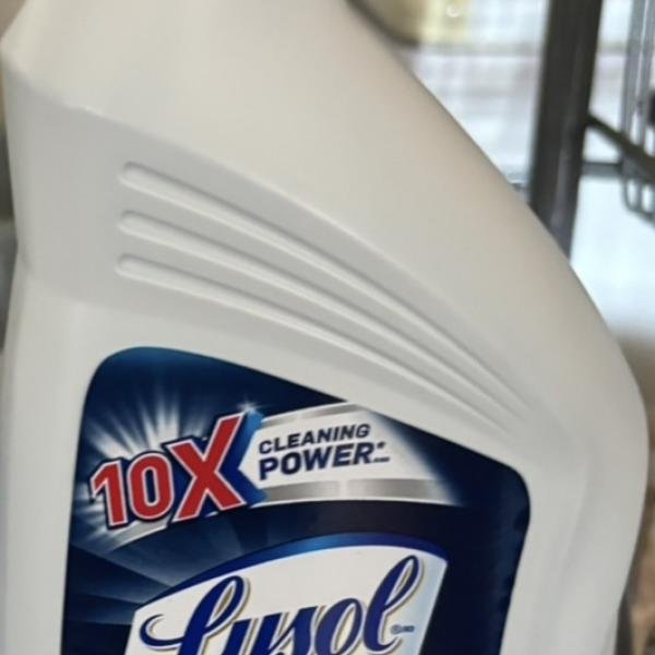 Lysol powder cleaning