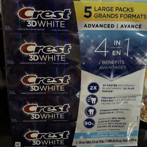 Crest 3D White 4 In 1 whitening