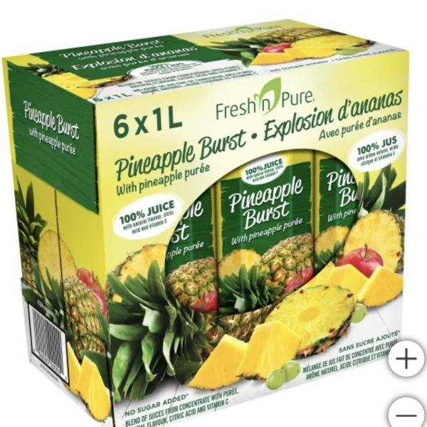 Pineapple burst 6x1L