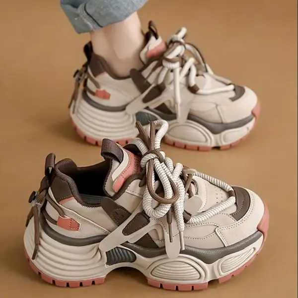 Women'S Stylish Thick Sole Running Sneakers