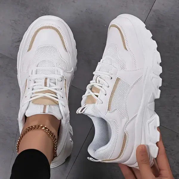 Women's Breathable Mesh Chunky Sneakers