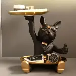 A Small Decorative Figurine of a French Bulldog