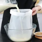 1/5pcs Reusable Fine Mesh Nylon Strainer Bags