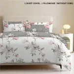 2/3pcs Flower Duvet Cover Kit