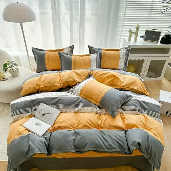 4pcs Bedding Set Multi Color