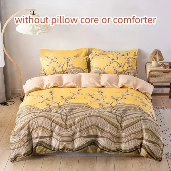 4pcs-set Wealthy Flowers Bloom All Seasons