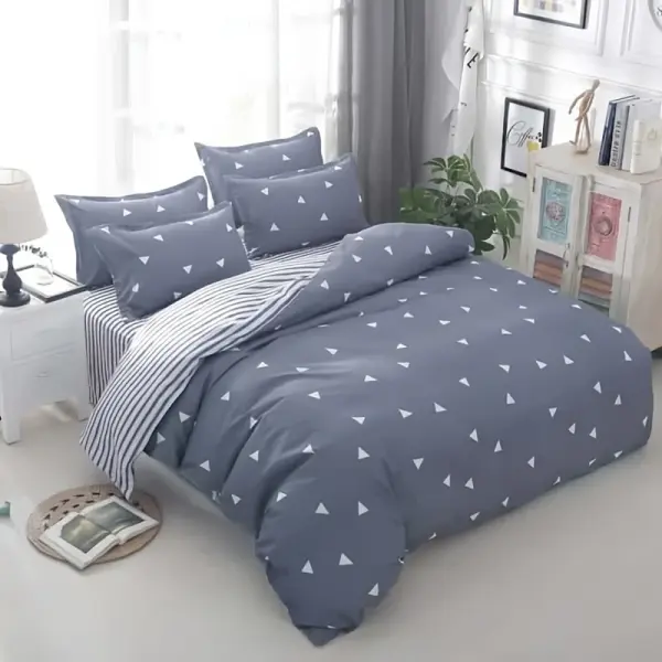 Four Seasons Four-Piece Set of Active Print Fabric