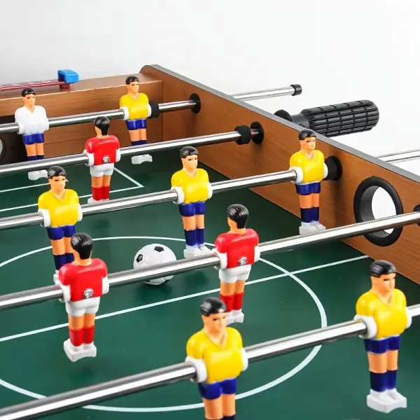 50.8cm Wooden Foosball Table, 6 Rows with 18 Players per Team