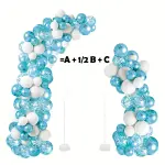 Set, Multifunctional 4-in-1 Wedding Arch Stand, Backdrop Stand, Balloon Ring Suitable For Wedding,