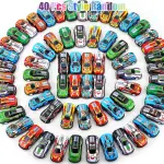 Ramdom 10/20/30/40/50/60pcs Pull Back Cars for Boys Girls