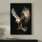 3pcs Art Eagle Canvas