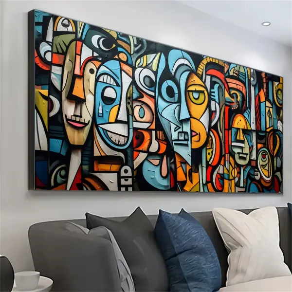 Pablo Picasso-Inspired Unframed Canvas Art