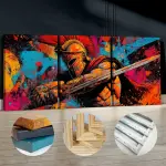 3pcs/set Wooden Framed Canvas Poster