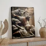 1pc Framed Canvas Wall Art 29.97x39.88 cm