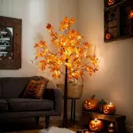 121.92cm/152.4cm/182.88cm Lighted LED Maple Tree