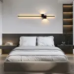 Modern LED Wall Light with 3-Color Dimmable Function