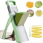 Upgraded Green Mandolin Slicer with Adjustable Thickness