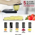 Vegetable Chopper, Multifunctional 22 in 1 Food Processor