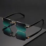 A New Style of Frameless Square Glasses