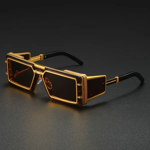 Men'S Vintage Square Fashion Glasses