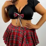 Women's Plus Preppy Costumes