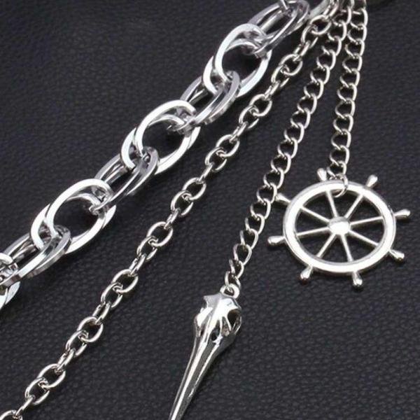 Stainless steel punk chains